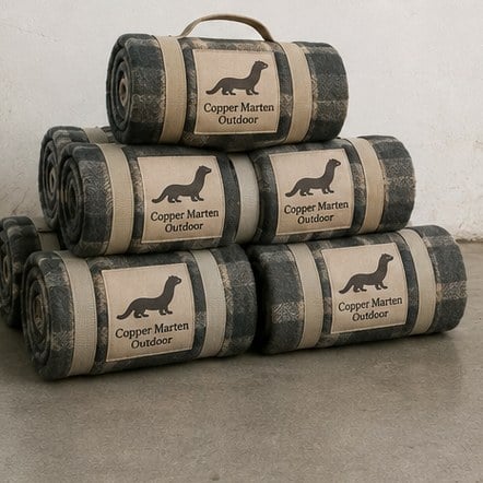 Customized picnic blankets for corporate gifting and membership