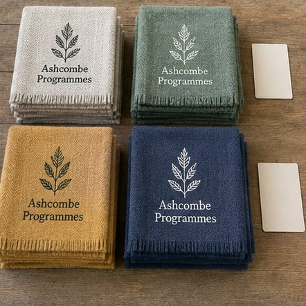 Customized picnic blankets for hospitality and hampers